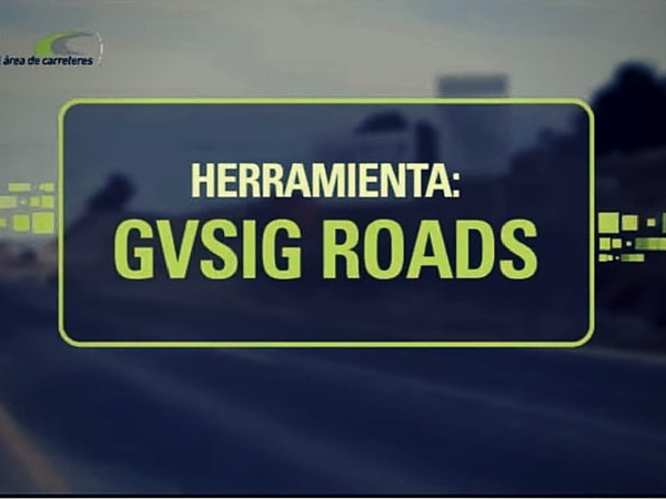 Video gvSIG Roads: gestión integral de carreteras para la Diputación de Valencia